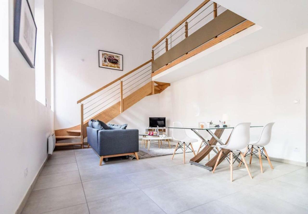 002 - Appartement Duplex Moderne - Jeanne D Arc, Toulouse Kültér fotó