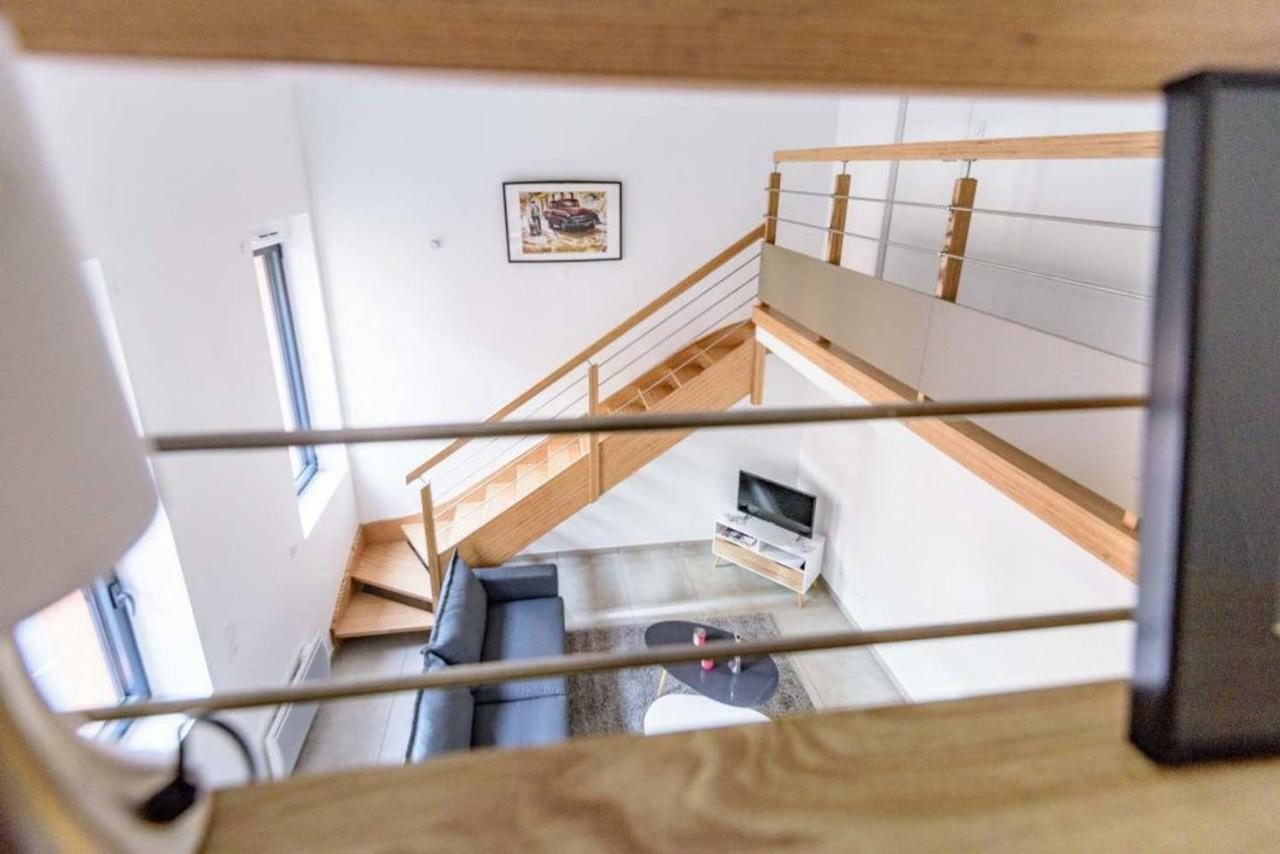 002 - Appartement Duplex Moderne - Jeanne D Arc, Toulouse Kültér fotó